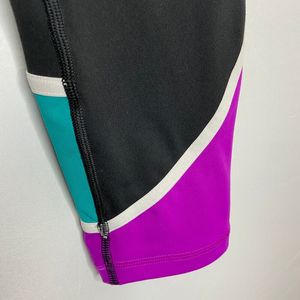 VSX Victoria's Secret Sport Black, Blue & Purple Leggings Size Small - Picture 5 of 5